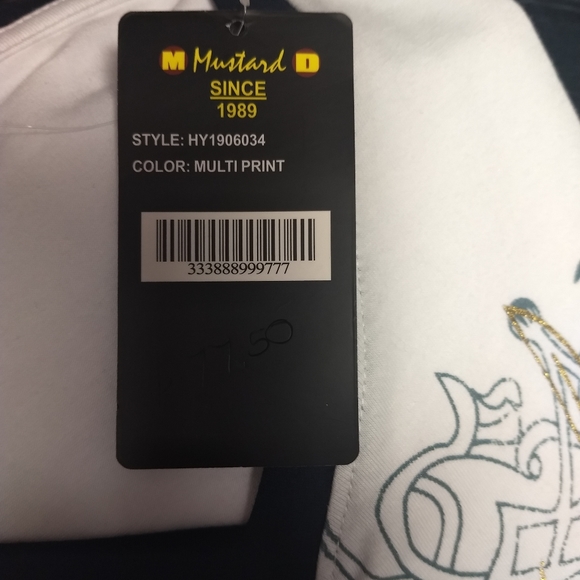 Mustard tee NWT ♥️💀 - Picture 4 of 10